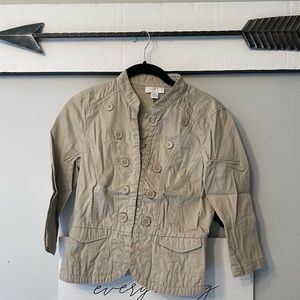 LOFT khaki jacket
